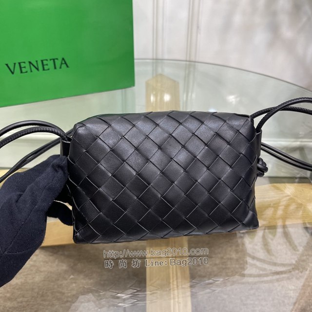 Bottega veneta高端女包 98090 寶緹嘉新款編織小方包 BV經典款編織小號肩背女包  gxz1308